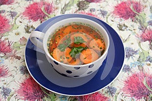 Soup of carrots