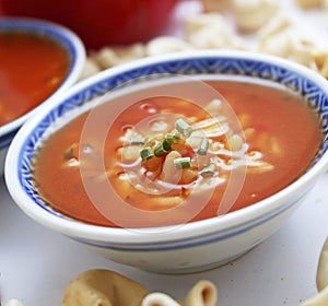 Soup of tomatoes