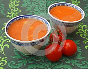 Soup of tomatoes