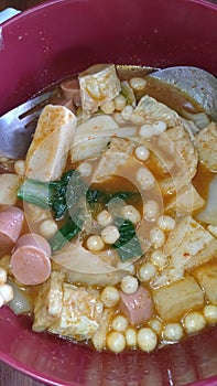a soupy dish called seblak