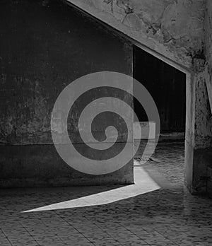 Souq Wakra - Angles in light and shadow, Doha, Qatar photo