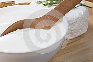 Sour cream and quark