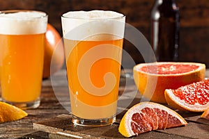 Sour Grapefruit Craft Beer