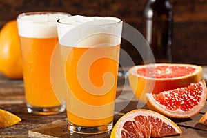 Sour Grapefruit Craft Beer