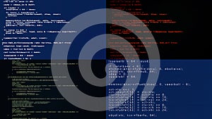 Source code mixed terminals photo