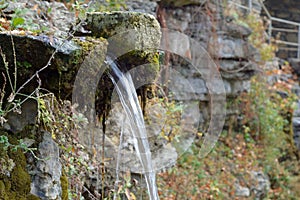 Source of drinking water in the city park