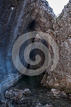 Source of the Guadalquivir river in the Sierra de Cazorla Natural Park, Spain photo