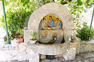 Source of holy water Rezevici monastery, Montenegro Petrovac