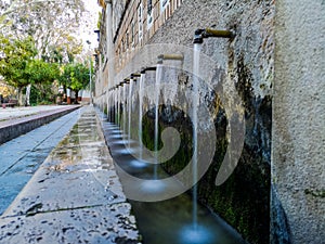 Source of the 50 pipes in Segorbe