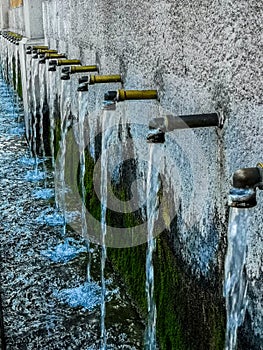 Source of the 50 pipes in Segorbe