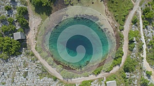 Source of the river Cetina, Croatia