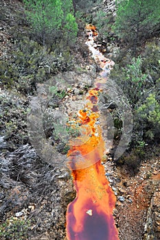 Source of Tinto river, Andalusia (Spain) photo