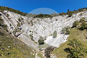 The sources of the Saine from Jura, France