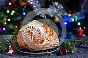 Sourdough Bread for Christmas