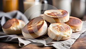 Sourdough English Muffins