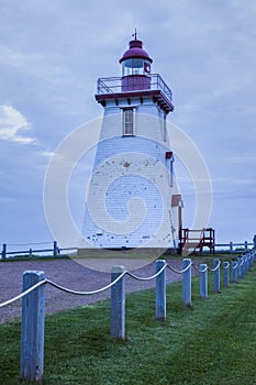 Souris East Lighthouse in Canada photo