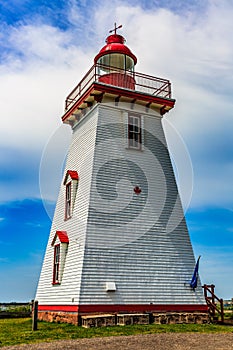 Souris Historic Lighthouse, PEI, Canada photo