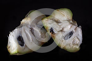 Soursop fruit closeup