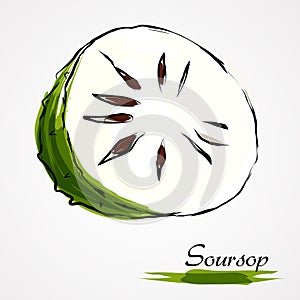 Soursop, guanabana