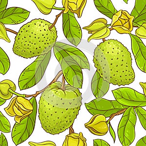 Soursop vector pattern