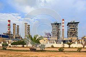 Sousse thermal power plant in Tunisia