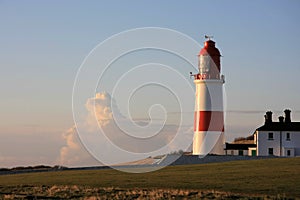Souter Lighthouse & Cloud