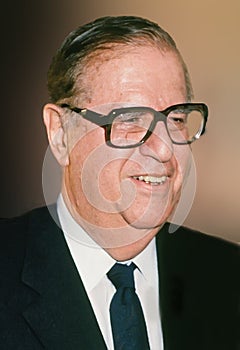 Abba Eban in Jerusalem