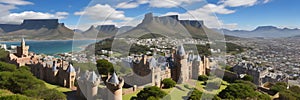 South Africa, Cape Town, Gude Hope Castle, South Africa\'s national monument castle