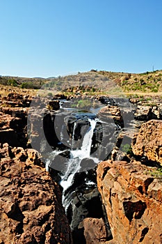 South Africa, East, Mpumalanga province, Bourke's Luck Potholes, Blyde River Canyon, Nature Reserve, waterfall