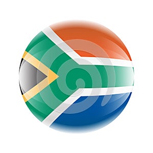 South Africa flag icon in