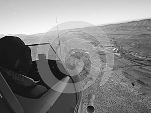 South Africa: Flight over the swartberg-mountainrange in the little Karoo near Outshoorn