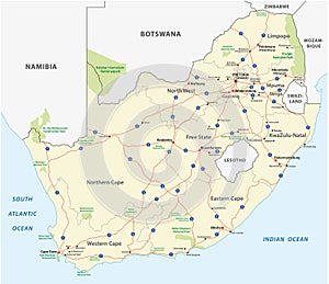 South africa road map