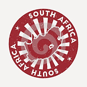 South Africa stamp.