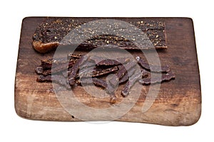 South African biltong photo