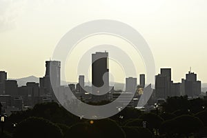 South African Capital City Of Pretoria Horizontal Skyline
