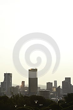 South African Capital City Of Pretoria Vertical Skyline