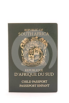 South African child passport