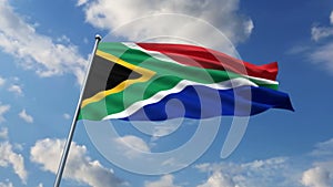 South African flag