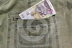 South African R20 note