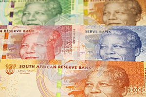 South African rand a business background