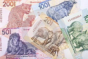South African rand a new serie of banknotes