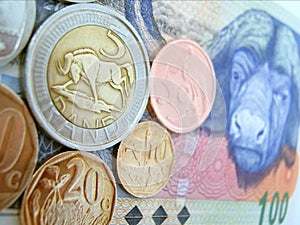 South African Rands photo