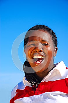South African woman