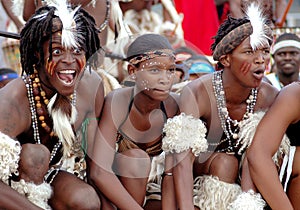 South African Zulu dancers