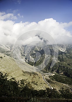 South albania mountains balkans photo