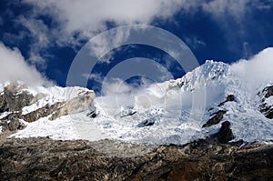 South America, Peru, Cordillera Blanca mountains