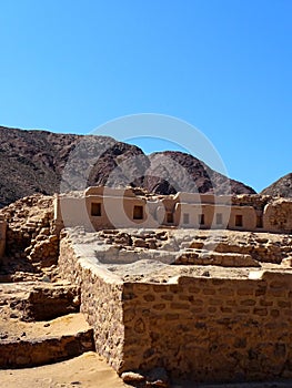 Peru, Ica region, Les Paredones archaeological site, Nazca district photo