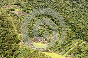 South America - Peru, Inca ruins of Choquequirao photo