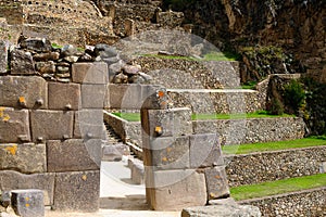 South America, Peru, Ollantaytambo Inca fortress