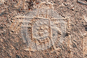 South America, Peru, Toro Muerto Petroglyphs photo